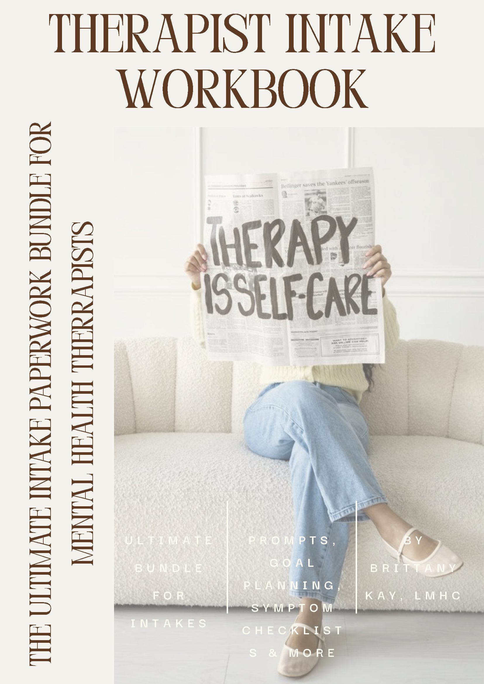 Therapist Intake Workbook Bundle